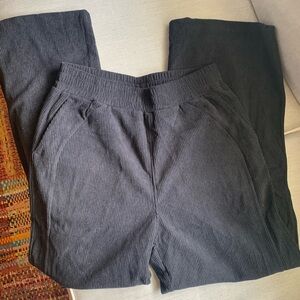 HALARA Black Corduroy Ribbed Pants